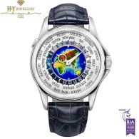 Patek Philippe World Time White Gold  {DISCONTINUED} - ref 5131G-001