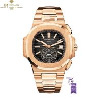 Patek Philippe Nautilus Chronograph Date Full Rose Gold {DISCONTINUED} - ref 5980/1R-001