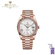Rolex Day-Date with Roman numerals Rose Gold - ref 228235