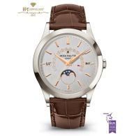 Patek Philippe Grand Complications Perpetual Calendar Platinum {DISCONTINUED}- ref 5496P-015