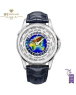 Patek Philippe World Time White Gold  {DISCONTINUED} - ref 5131G-001